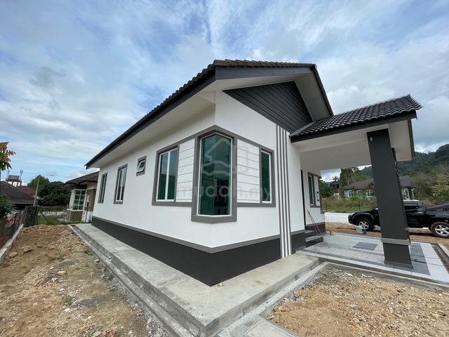Rumah Banglo 1 Tingkat akan dbina di Batu 30, Machang 1