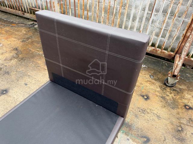 Katil Single Bed Frame Leather Divan - photo 3 of 5