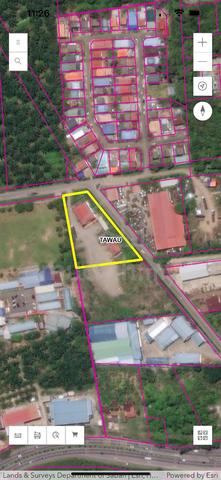 CL 1.5 acre, ( 999 yrs )double storey buildin Jalan Apas. Tawau .Sabah 1