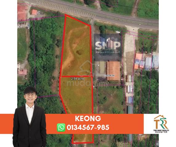 Sandakan Industrial Land For Sale | Mile 9 | Batu 9 | Beside Main Road 1