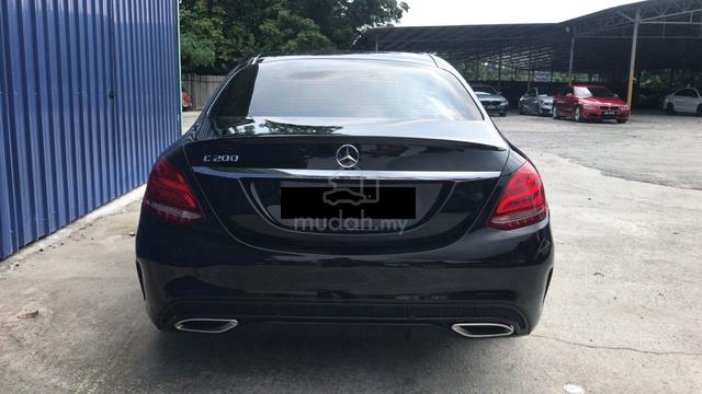 2018 Mercedes Benz C200 2.0 AVANTGARDE (loan kedai - 2