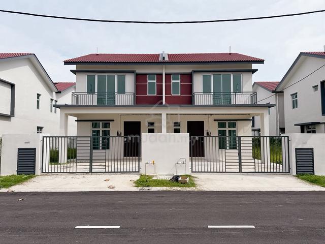 Freehold Ready Move In Extra Land 10ft Double Storey Semi D Jasin Toll 1