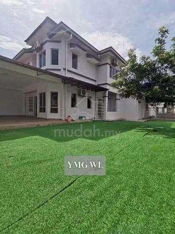 Below Market !!! Double Storey Endlot With Big Land House For Sale 1