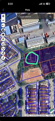 Tanah untuk dijual - Lokasi Baik & Berpotensi 1