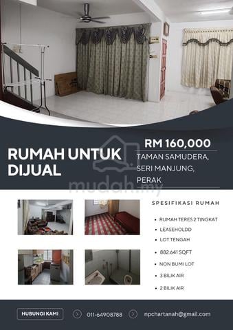 NAK RUMAH MURAH? INI PILIHAN TERBAIK ANDA!🏡 - Taman Samudera, Perak 1