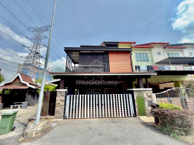 (FULLY RENO& EXTENDED)- 3 Storey END LOT Taman Setapak Ria, Setapak KL 1