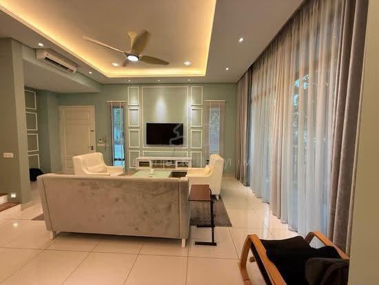 .🟥Corner Semi-D House, Eco Majestic🟥Full Furnished, LA 2625sf 1