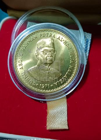 1971 Tunku Abdul Rahman 100 Ringgit Gold Coin - Hobby & Collectibles ...