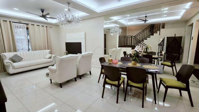 22’X80’, 5R5B Partialy Furnished 2 Storey Canting Alam Impian, S Alam 1