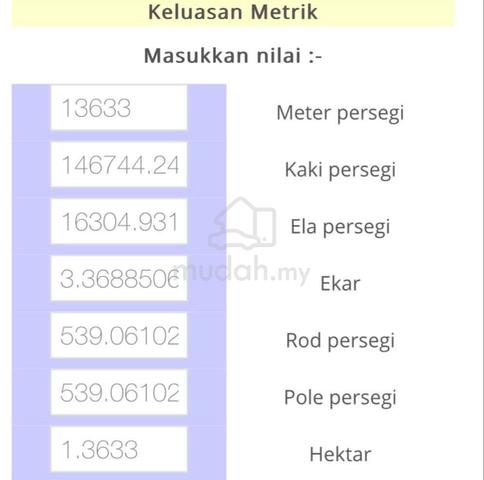 Tanah Getah Sauk Tepi Tasik Chenderoh 3