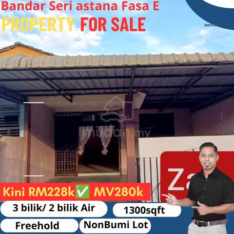 Full Loan🤩 BANDAR SERI ASTANA FASA E. For sale Below Market Value 😍 1