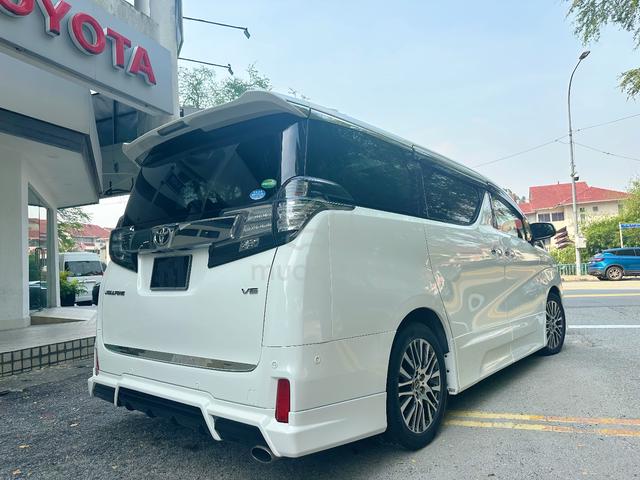 Ori Serv record 2015 Toyota VELLFIRE 3.5V L - 3