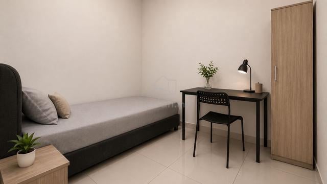 Cozy Single Room for rent @ Sierra East Condo, Bayan Lepas, Penang 1