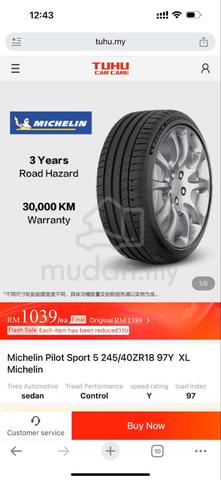Michelin Pilot Sport 5 245 40 18 - photo 4 of 4