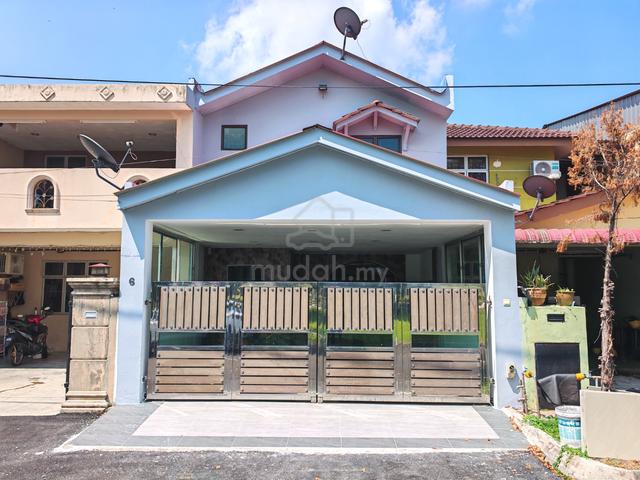 Jalan Nusaria Taman Nusantara Gelang Patah Double Storey Medium Cost 1