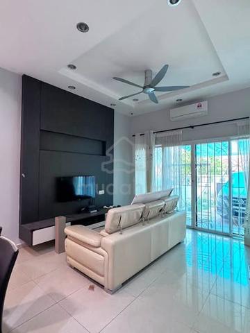 Gated & guarded, renovated & furnished at good price & great location! 1