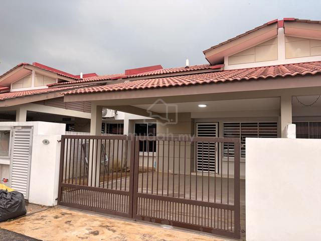 Single story terrace Amansara bertam for rent 1