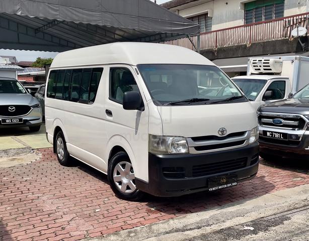 2008 Toyota HIACE 2.7 PETROL WINDOW VAN HIGH ROOF - 1