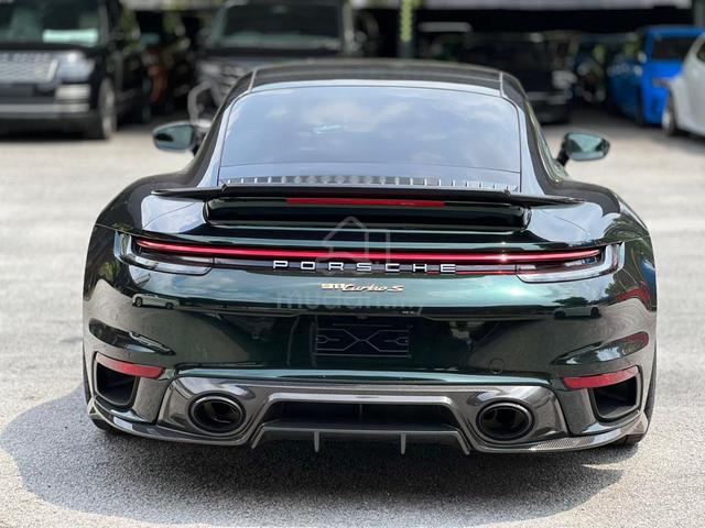 2022 Porsche 911 3.7 TURBO S Olive Green Full Spec - 4