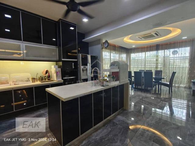 Tiptop Renovation Double Storey Semi D Corner! Bayu Villas Bukit Rimau 2