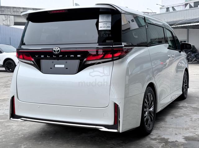 2025 Toyota VELLFIRE 2.4 ZP/ Grade 5A Like New - 2