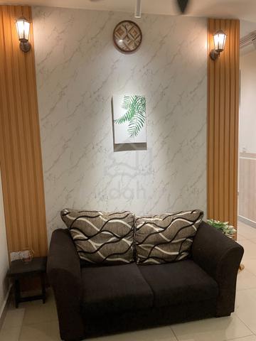 ZERO DEPOSIT RESIDENSI SUASANA Rooms Fully Furnished Walking 8min MRT2 5