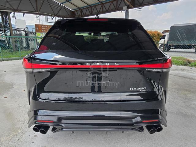 Black Interior, 6AA, 2025 Lexus RX350 2.4 F SPORT - 2