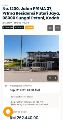 CORNER LOT Hot Location Prima Bandar Puteri Jaya 1