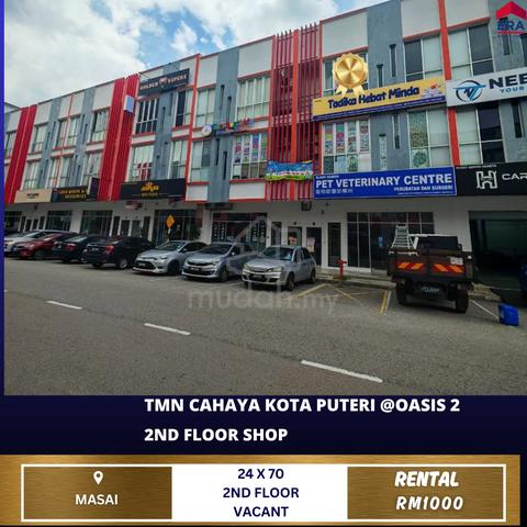Tmn Cahaya Kota Puteri @Masai 2nd Floor Shop For Rent 1