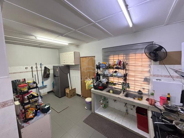 Double Storey Terrace kitchen extended Taman Indah Perdana, Kepong 1