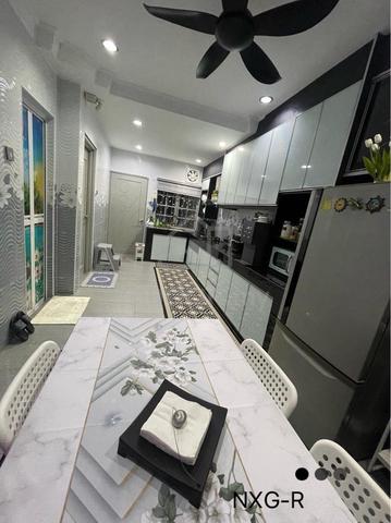 Facine Open!! Renovated& Extended Double Storey For Sale@ Bukit Raja 1