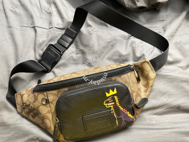 Coach X Jean Michel Basquiat Track Belt Bag Bags  Wallets for sale in  Georgetown, Penang