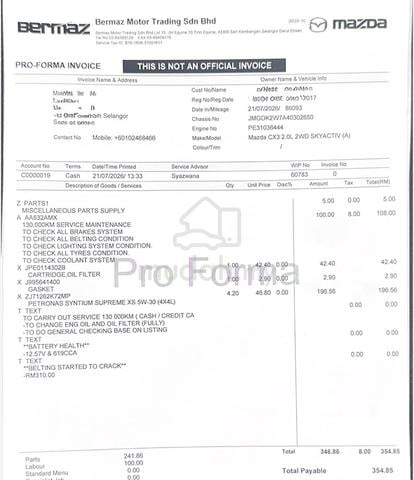 Mazda CX-3 2.0 2WD SKYACTIV HIGH CX3 SERVICERECORD - 4