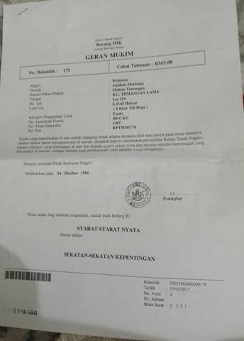 Tanah Di Temangan 1