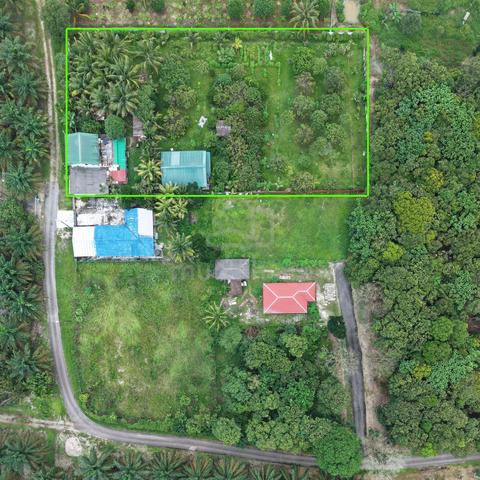 Tanah 1 Ekar & 2 Buah Rumah Direct Owner berdekatan bandar Kota Tinggi 1