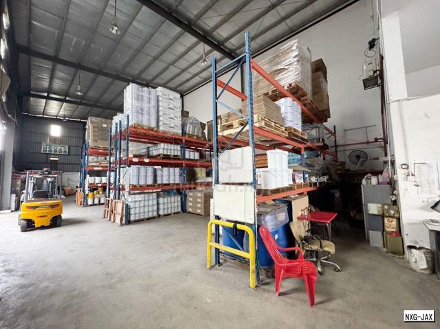 Extended 3 Sty Semi D Factory Warehouse With Cf Pandamaran Port Klang 1