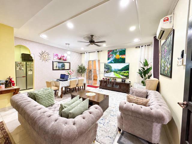 CHEAPEST FULLY RENOVATED 2 Storey Semi D Cluster Sek 6 Bukit Mahkota 1