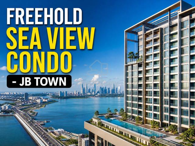 8 min to CIQ/Sea View Condo/1 Bedroom Bumi Unit/River View Condo/Free Furniture 1