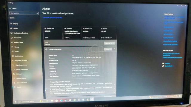 Budget Office / Student PC Complete Set Samsung - photo 4 of 6