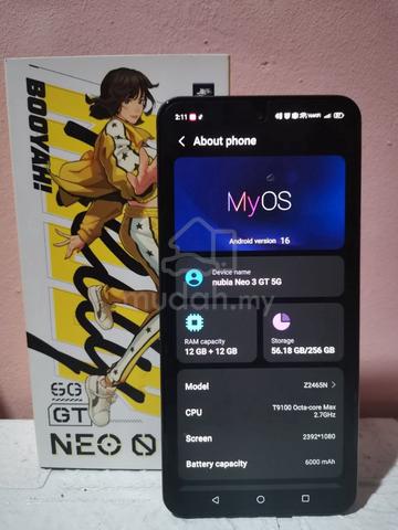 Nubia neo 3gt 5g 12/256 nego - photo 2 of 3