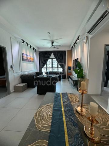 Service Residence for Rent, 4 Bedroom, 1044 sq.ft, Sinaran Residences ...