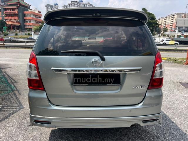 2012 Toyota INNOVA 2.0 G (A) ORI LOW MILEAGE 110K - 4