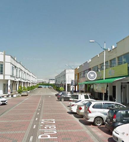 Zone A (Pulai Utama Double storey Shoplot) Facing TF value Mart 1