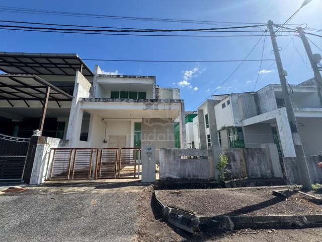 DEKAT SEKOLAH + DEPAN PADANG + SURAU | Ambangan Heights Untuk Di Jual 1