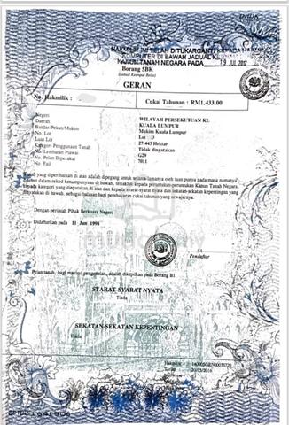 56.72 Acres Freehold Development Land In Taman Permata, Cheras 1
