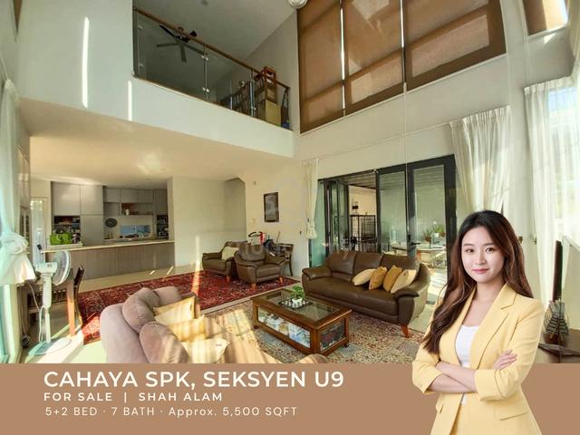 3 Sty Bungalow for Sale @ Cahaya SPK, Shah Alam | Corner Lake‑Facing 1
