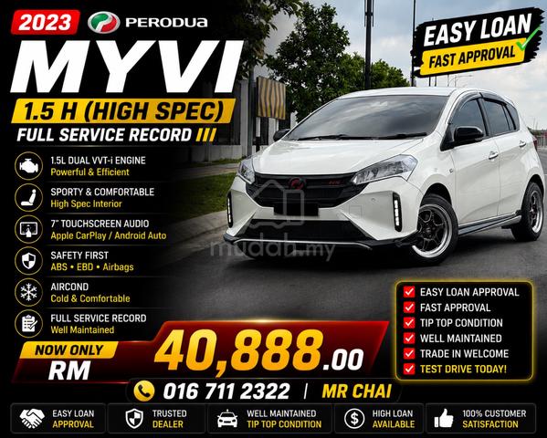 -2023 Perodua MYVI 1.5 H (A) PERODUA WARRANTY F/L - 1
