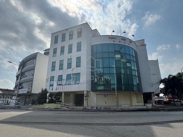 [ROAD FRONTAGE] 4 Storey Corner Commercial Building Office Shop 1