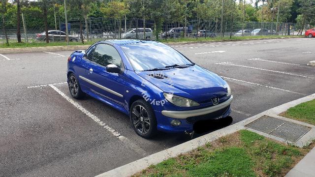 PEUGEOT 206 CC peugeot-206-tuning-1-6l Used - the parking