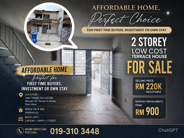 Own Your First Landed Home Just From RM900/Month 1